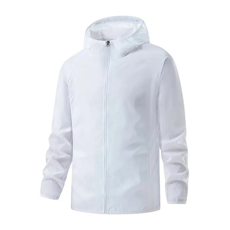 Unisex Turjakke Vanntett Polyester med Solbeskyttelse og Pakkbar Design 12