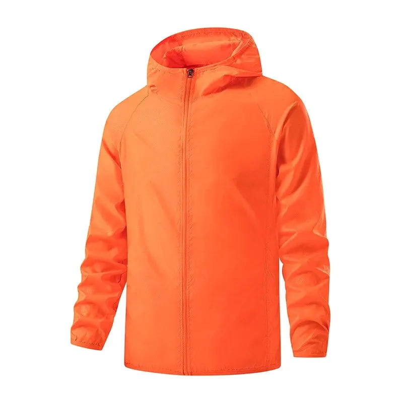 Unisex Turjakke Vanntett Polyester med Solbeskyttelse og Pakkbar Design 8
