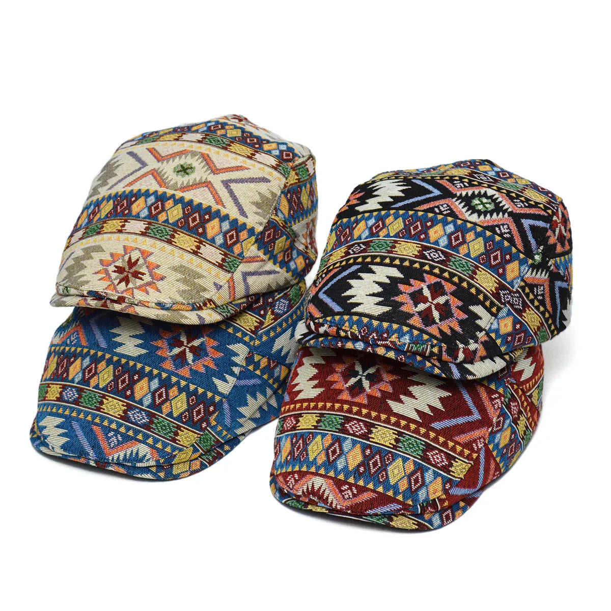 Unisex Vintage Caps Fargerik Stil 2