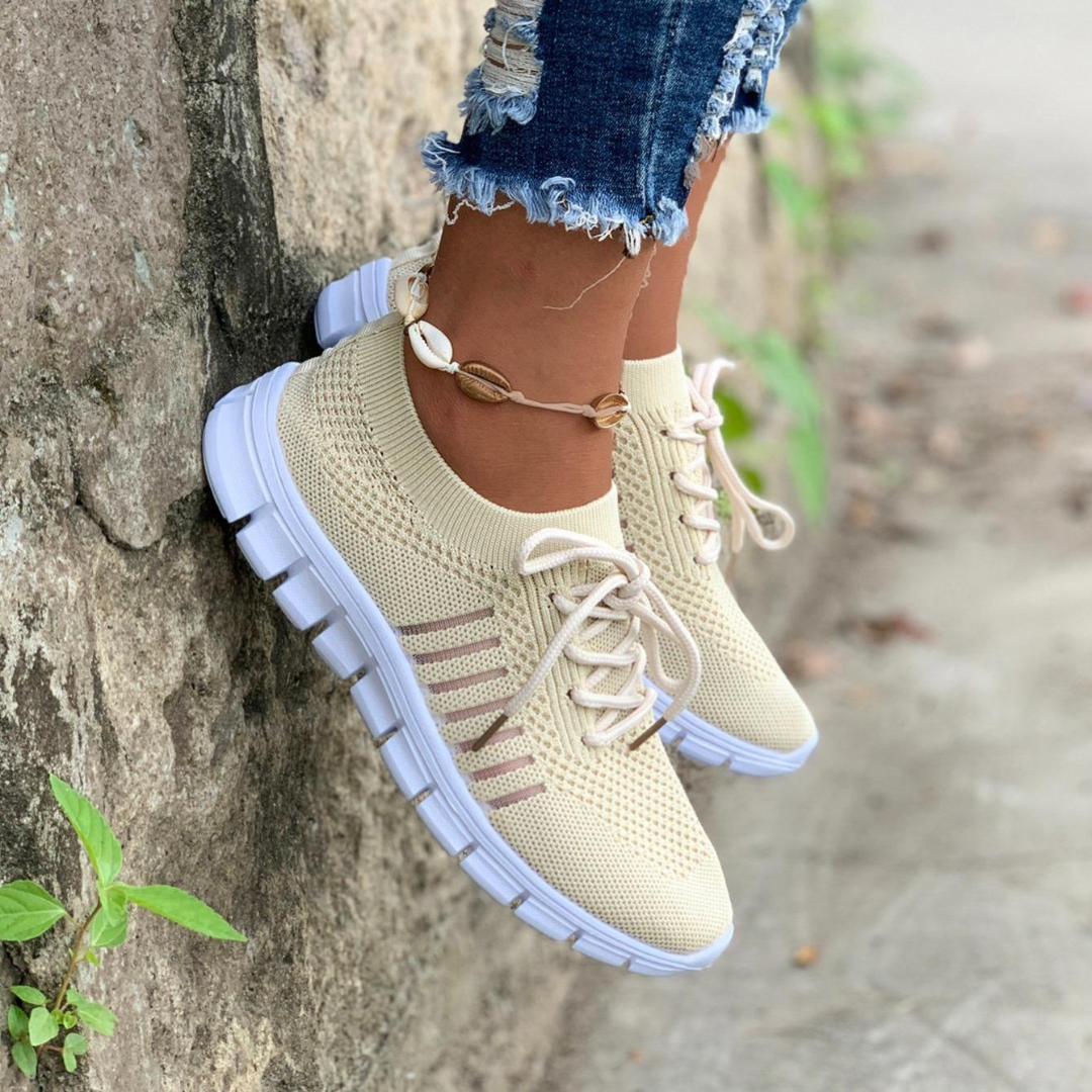 Sneakers med myk såle for kvinner