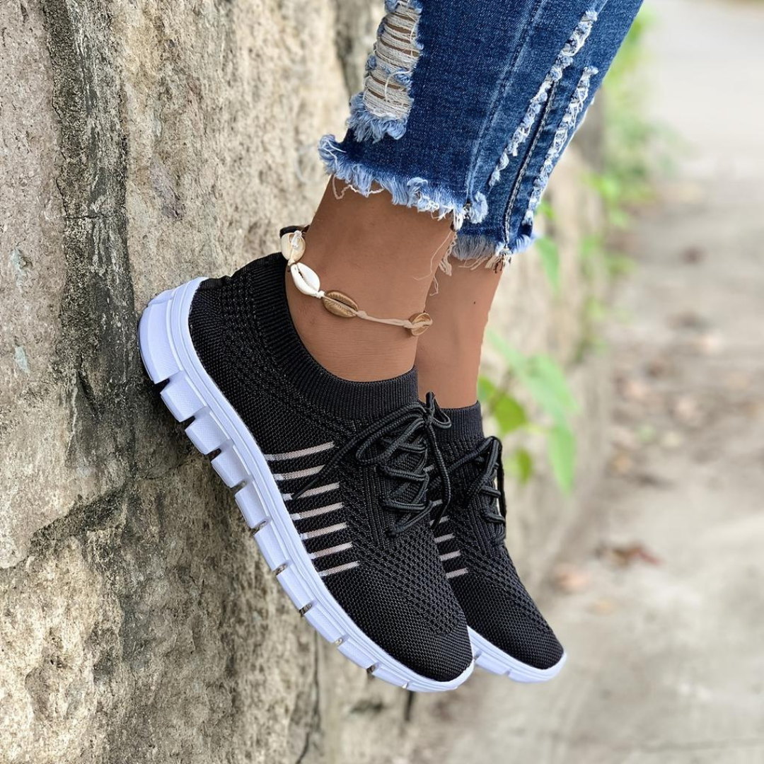 Sneakers med myk såle for kvinner