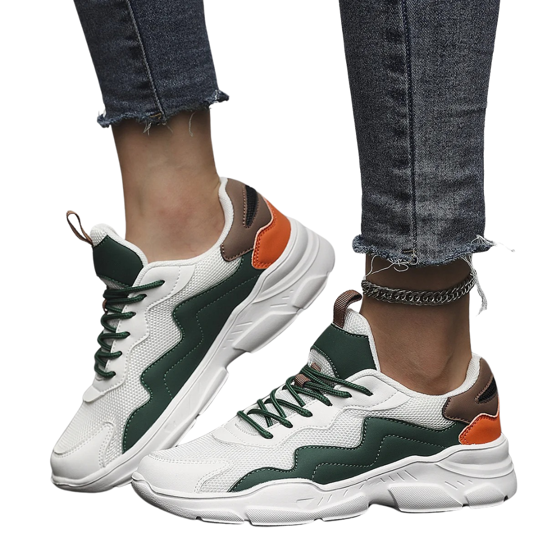 Lettvekts fritidssko i mesh for kvinner