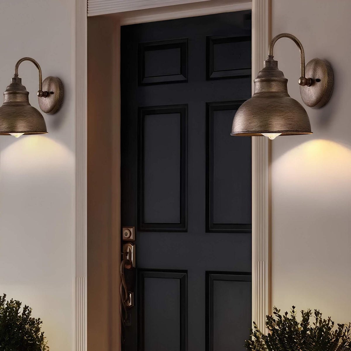 Utendørs Vegglampe i Vintage Stil 2
