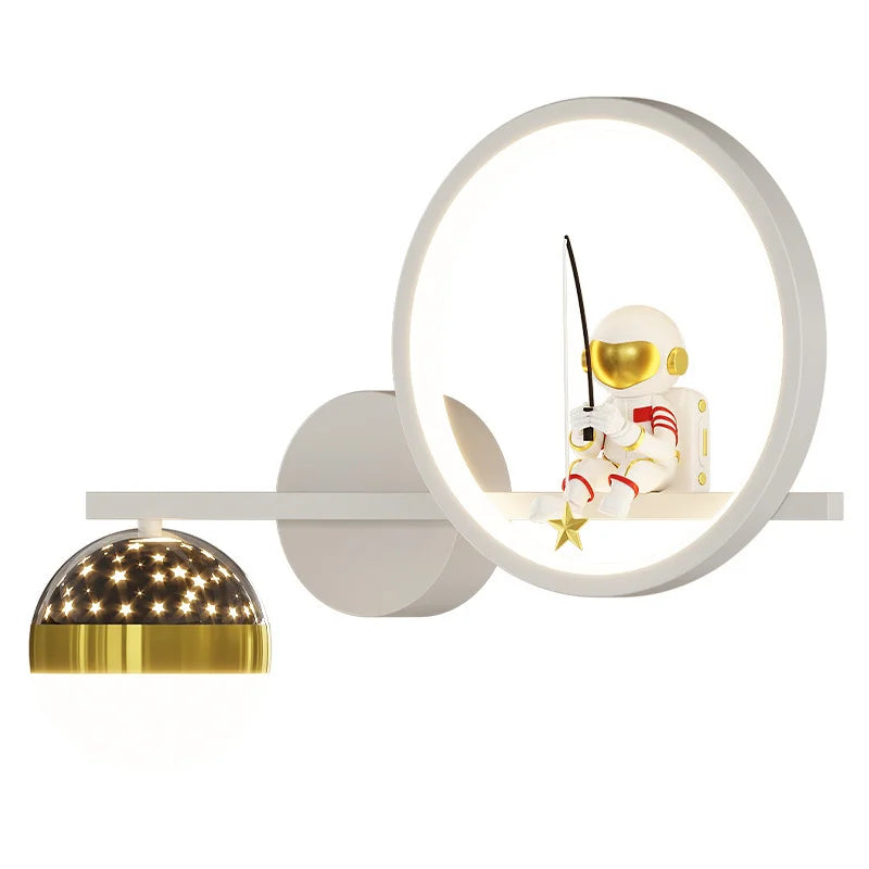 Vegglampe Barn Rom Magisk Univers Design med Dimbart LED Belysning 8