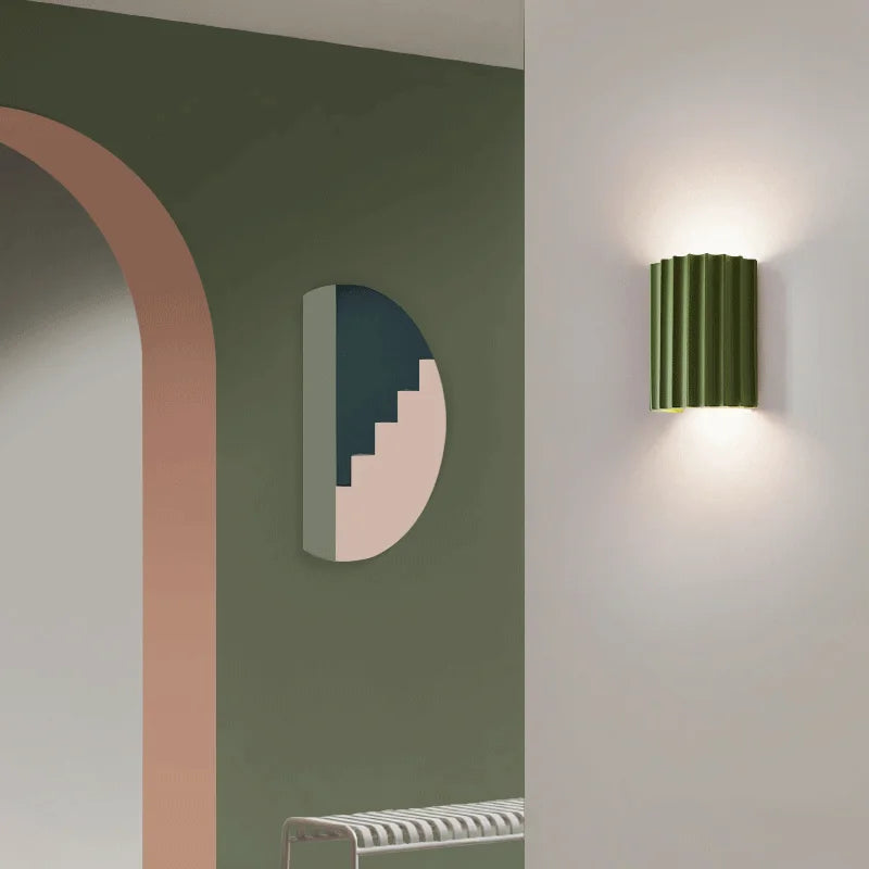 Vegglampe Moderne Design Aluminium 2