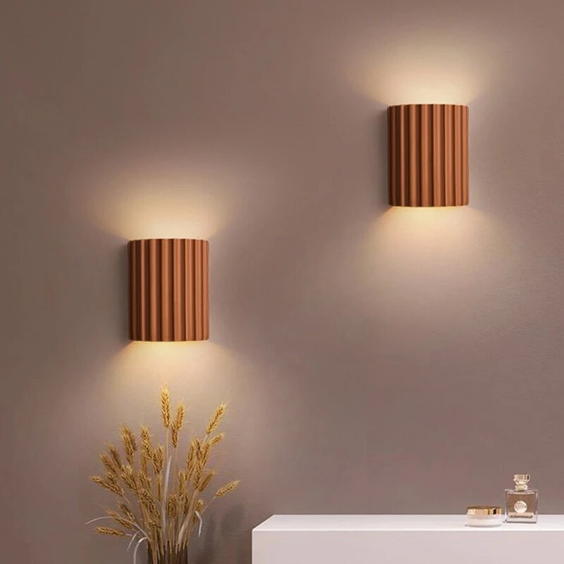 Vegglampe Moderne Design Aluminium 6