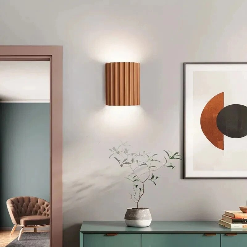 Vegglampe Moderne Design Aluminium 7