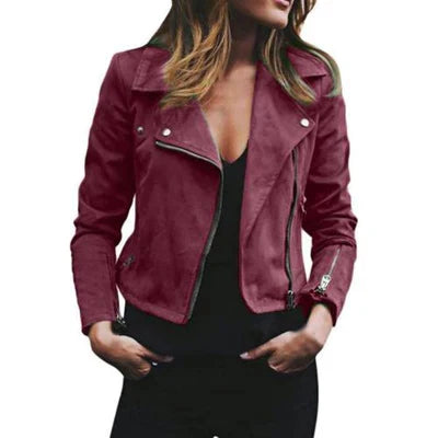 Vinter Dame Jakke Slimfit Modern Design med Praktiske Lommer 5