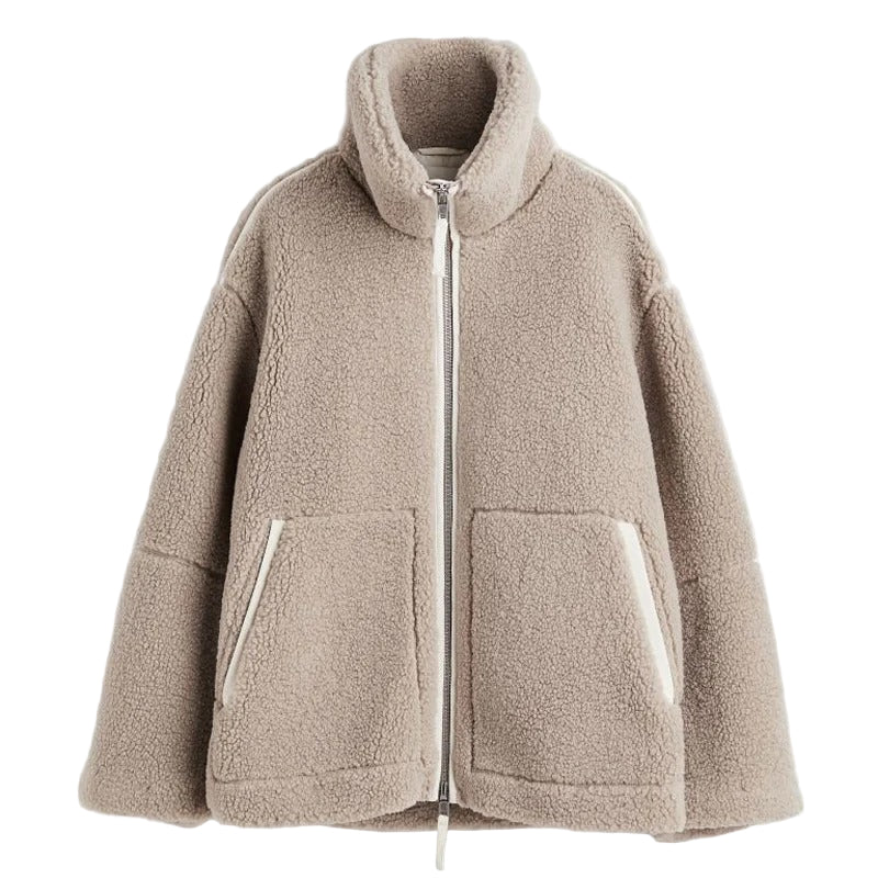 Vinterjakke Dame Oversize Varme Stil 0