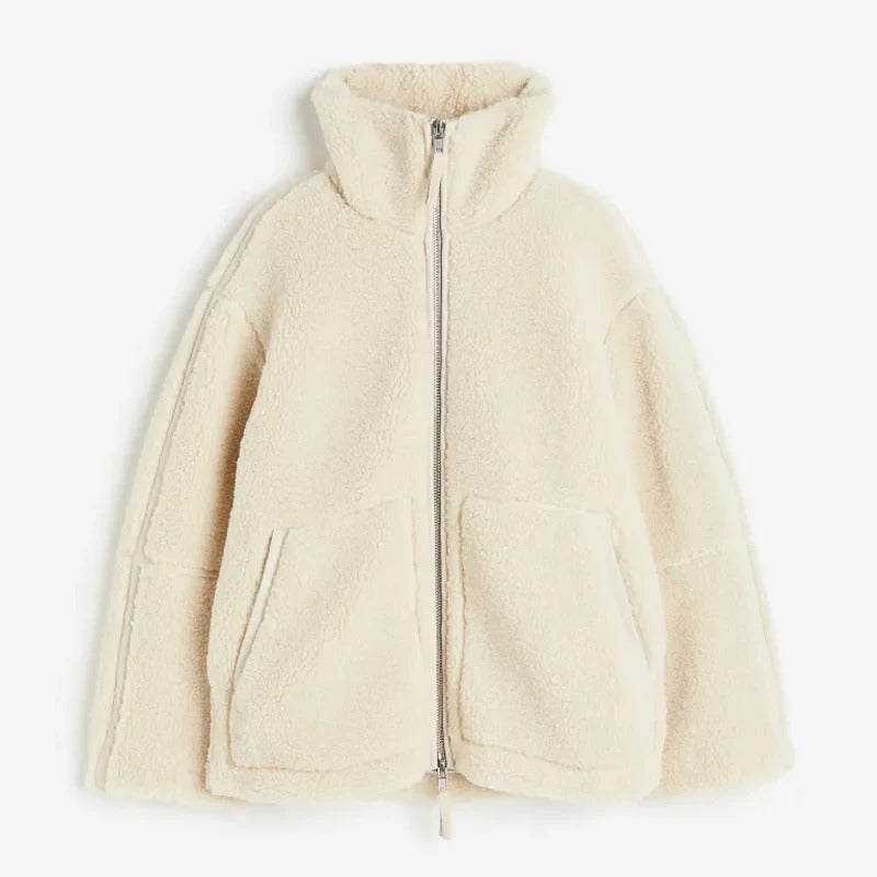 Vinterjakke Dame Oversize Varme Stil 1
