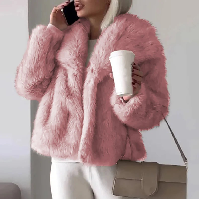 Vinterjakke Dame Trendy Korte Design 0