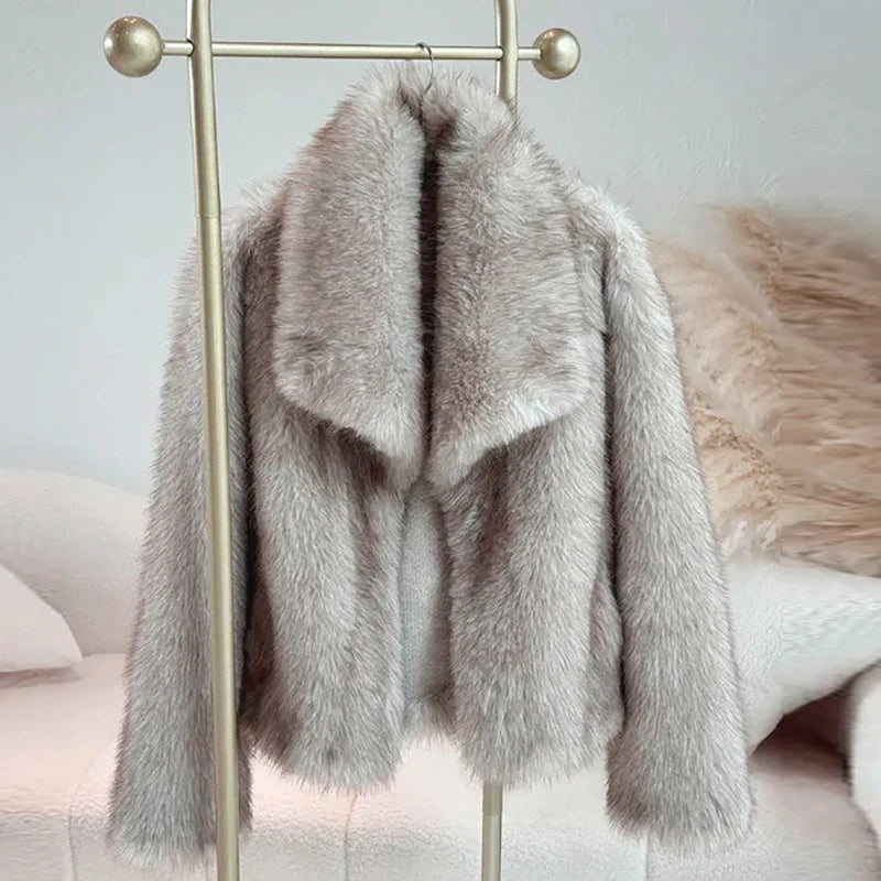 Vinterjakke Dame Trendy Korte Design 1