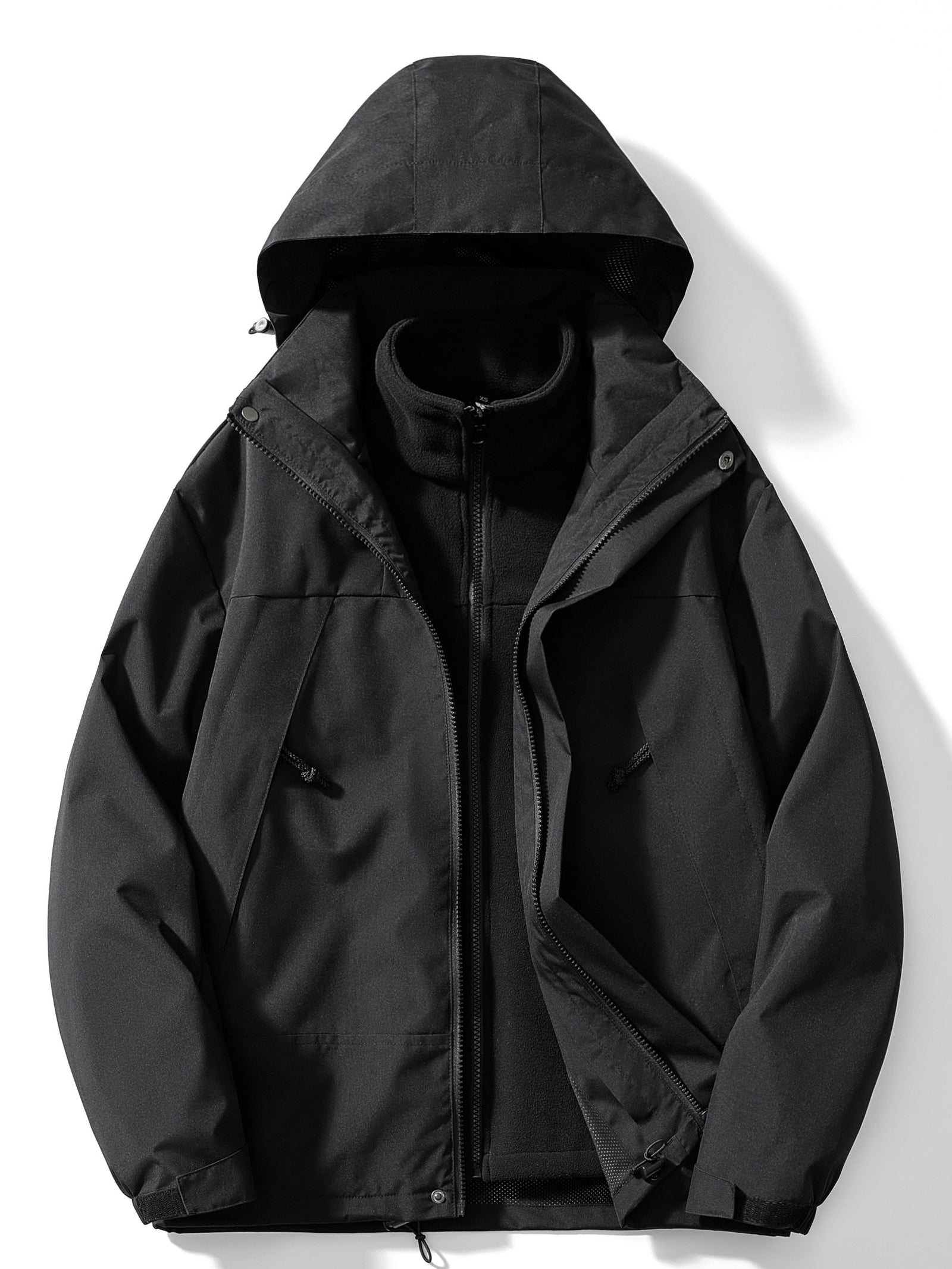Vinterjakke Dame med Hette og Koselig Design 3