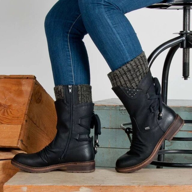 Vintersko Dame Stilren Design for Kalde Dager 1