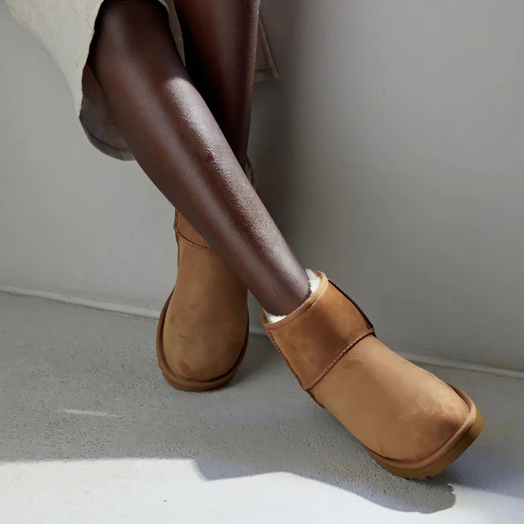 Vinterstøvler Damer Ankelhøy Trendy Design med Godt Grep 1