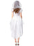 Voksen Vampyrbrudekjole Halloween Kostyme Mini Polyester 2