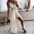 Kvinne Jumpsuit Elegant Sommerdesign Viskose-4