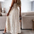 Kvinne Jumpsuit Elegant Sommerdesign Viskose-3