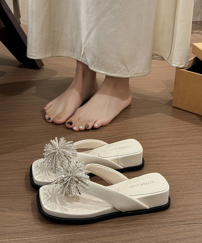Women’s Flip Flops with Fireworks Design 2