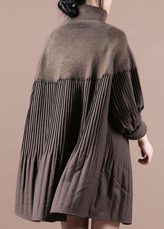 Women's High Neck Vintage Dress 3