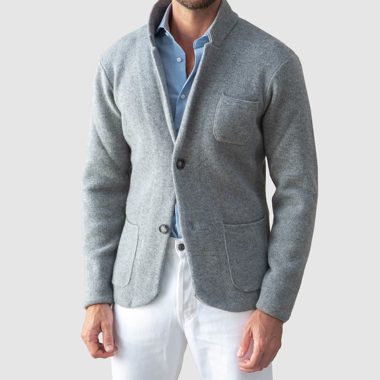 Women's Knitted Jacket Classic Style 1