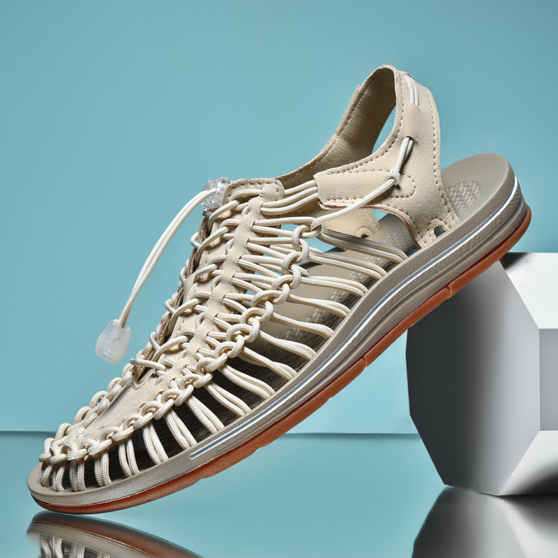 Herre Sandaler Pustende Mesh Design Lett Komfortabel Passform-1