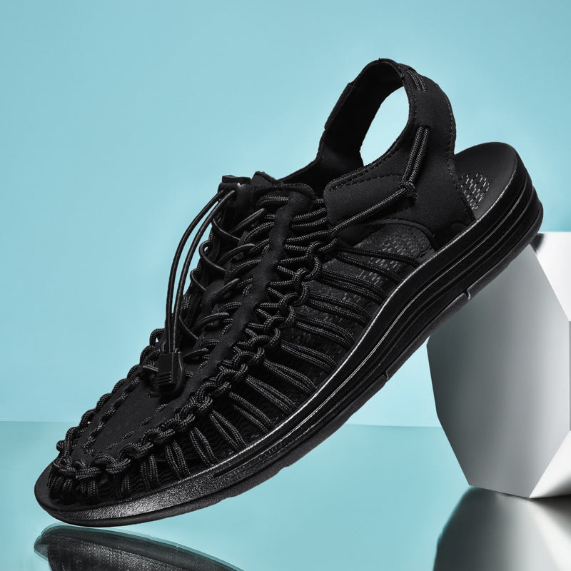 Herre Sandaler Pustende Mesh Design Lett Komfortabel Passform-2