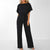 Variant image for Dame Jumpsuit Bred Ben Blonderdetalj Polyester Slank Passform-17