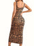 Damekjole Havfrue Hem Elegant 100% Polyester