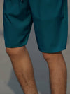 Herre Shorts Avslappet Snitt Pustende Materiale-6