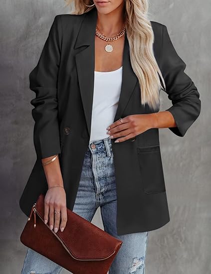 Elegant kontorblazer for kvinner