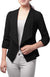 Overdimensjonert, åpen blazer for kvinner