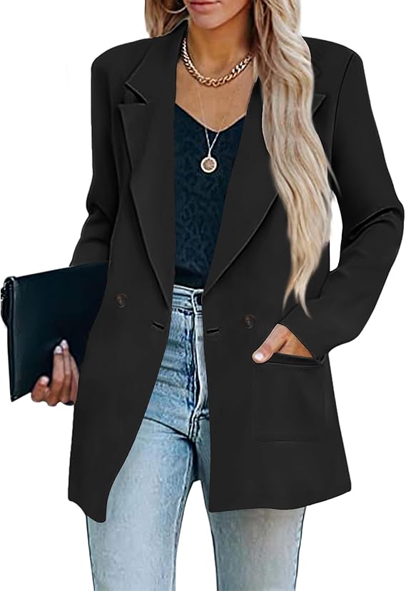Elegant kontorblazer for kvinner
