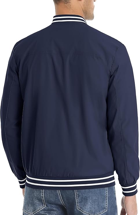 Slim Fit bomberjakke for menn