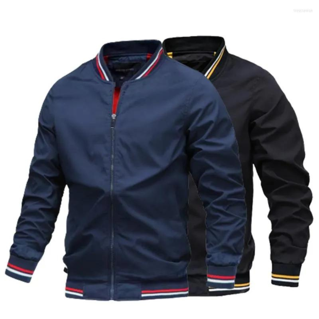 Slim Fit bomberjakke for menn