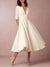 Kvinne A-linje Swing Kjole Retro 60-talls Polyester 1