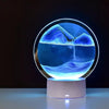 Sandlampe 3D Sylinder Design Glass Myk Belysning-1