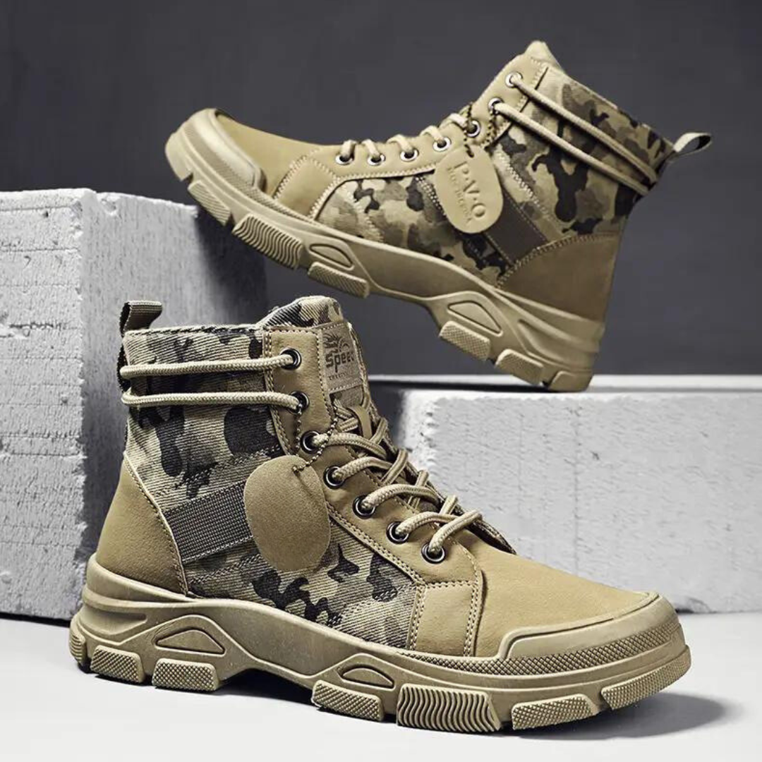 Camo-støvler for menn