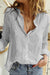 Variant image for Dame Bluse V-hals Broderi Polyester-25