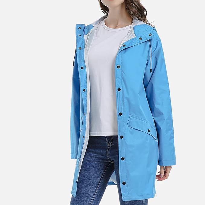 Windbreaker Trench Coat for kvinner