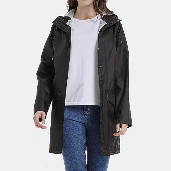 Windbreaker Trench Coat for kvinner