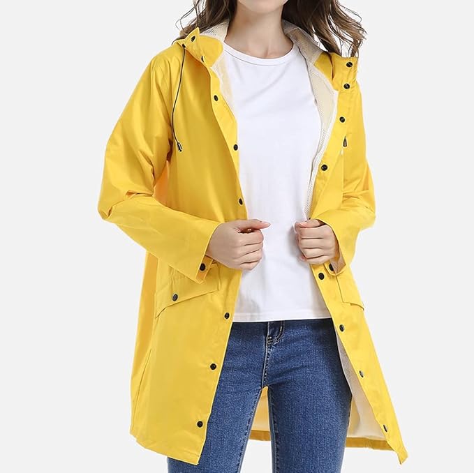 Windbreaker Trench Coat for kvinner