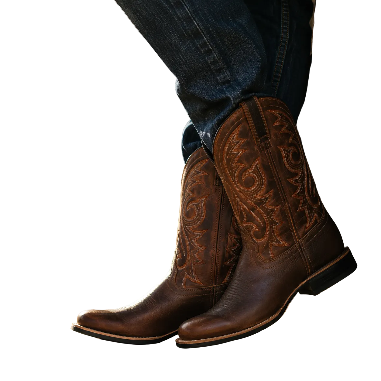 Cowboy-Stiwwele fir Männer