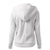 Vinterjakke med hette i fleece for kvinner