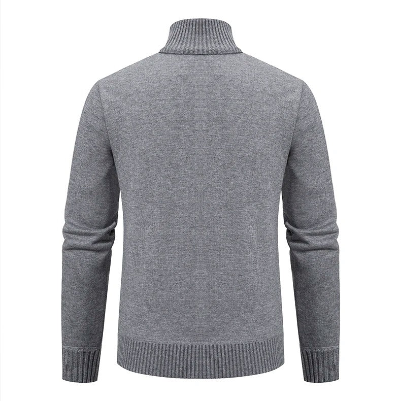 Cashmere strikket genser for menn