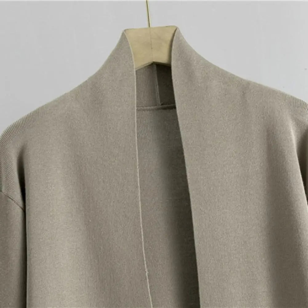 3-delt sett med vintercardigan for kvinner