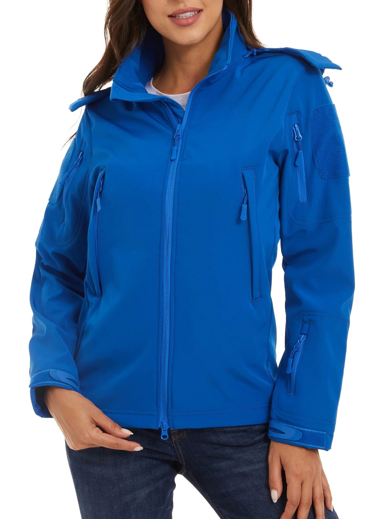 Softshell fleecejakke for kvinner
