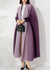 Gradient plissert trenchcoat for kvinner