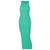Ermeløs heklet bodycon for kvinner