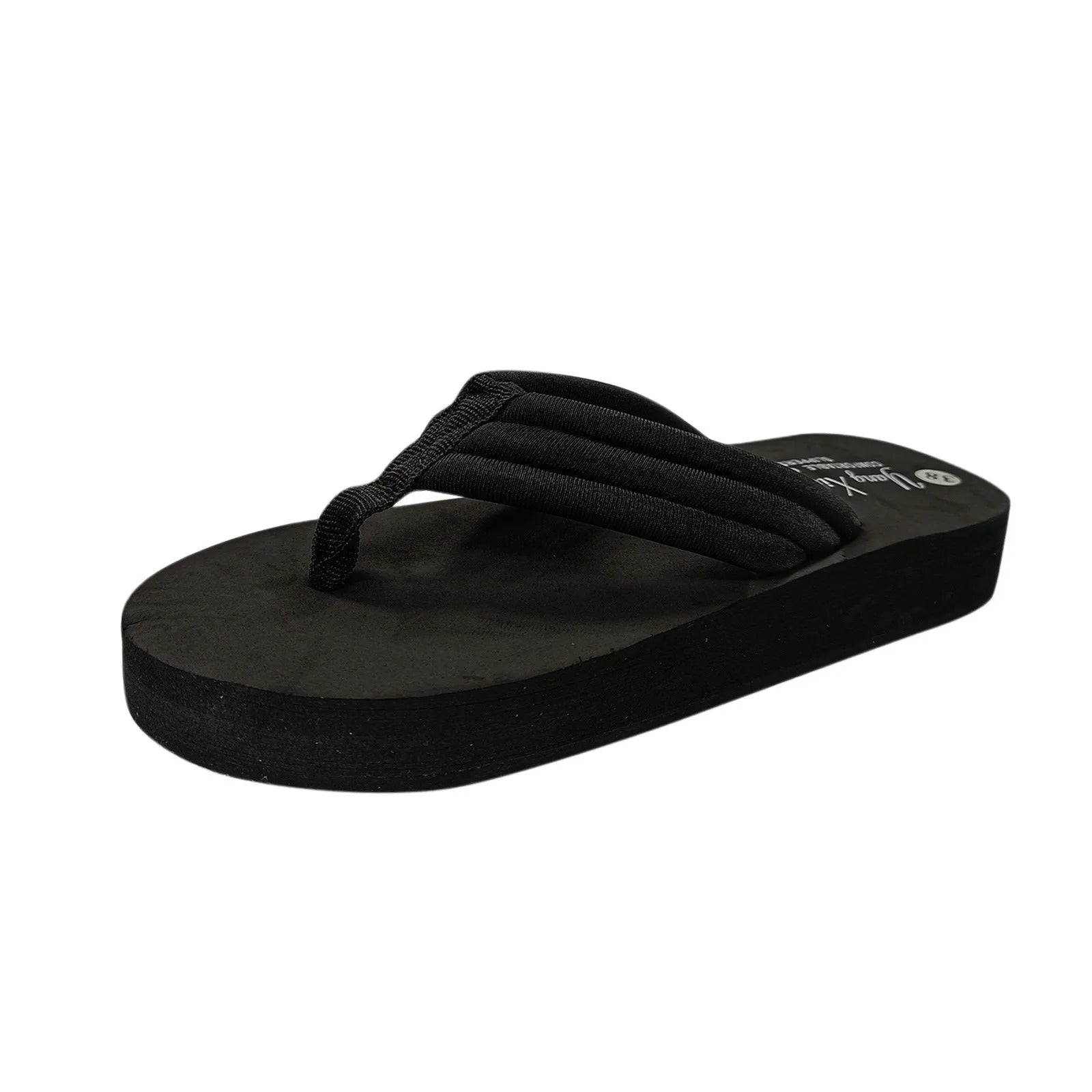 Flate flipflops for kvinner